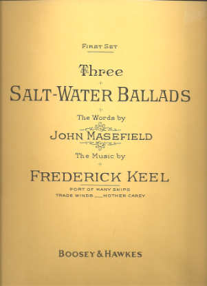 Picture of Three Salt-Water Ballads First Set, Frederick Keel