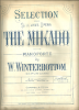 Picture of The Mikado, Gilbert & Sullivan, arr. W. Winterbottom, piano solo selections 