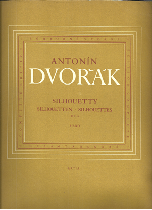 Picture of Silhouettes Op. 8, Antonin Dvorak, piano solo