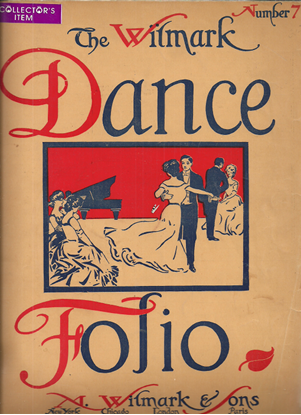 Picture of The Witmark Dance Folio No. 7, piano solo songbook