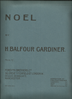 Picture of Noel, H. Balfour Gardiner, piano solo