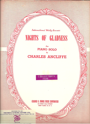 Picture of Nights of Gladness, Charles Ancliffe, piano solo 