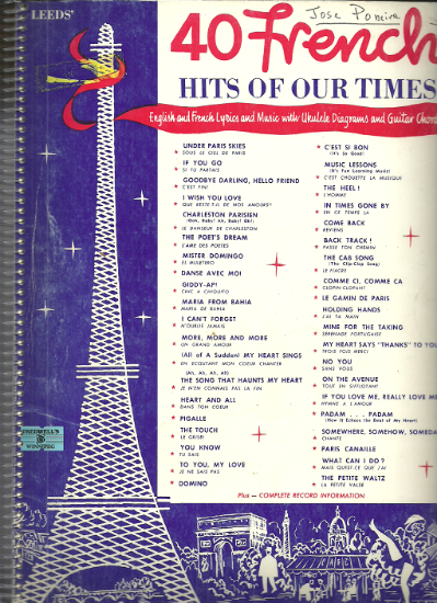 Picture of Leeds 40 French Hits of Our Times