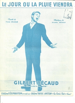 Picture of Le Jour ou la Pluie Vendra, Gilbert Becaud