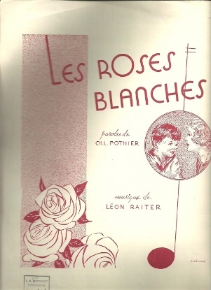 Picture of Les roses blanches, Charles-Louis Pothier & Leon Raiter