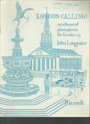 Picture of London Calling, John Longmire, piano solo