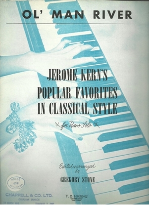 Picture of Ol' Man River, Jerome Kern, transcr. Gregory Stone, piano solo