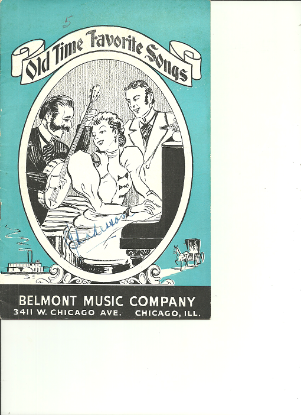Picture of Old Time Favorite Songs, Belmont Music 