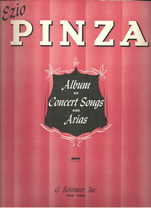 Picture of Ezio Pinza, Album of Concert Songs & Arias