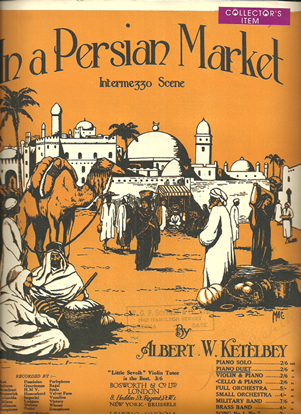 Picture of In a Persian Market, A. W. Ketelbey, piano duet