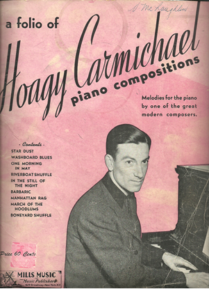 Picture of Hoagy Carmichael Piano Compositions