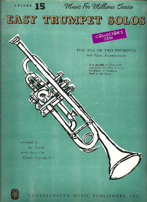 Picture of Music for Millions Series Volume 15, A Collection of Easy Trumpet Solos & Duets, MFM15