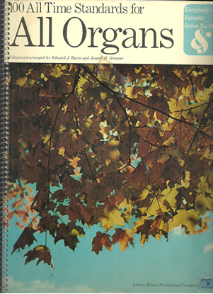 Picture of Everybody's Favorite Series No.165, 100 All Time Standards for All Organs, EFS165