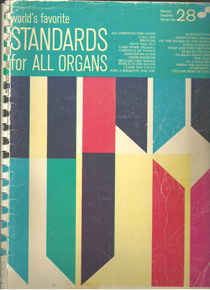 Picture of World's Favorite Series No. 28, Standards for All Organs, WFS28, songbook