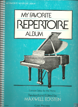 Picture of My Favorite Repertoire Album, ed. Maxwell Eckstein, piano solo