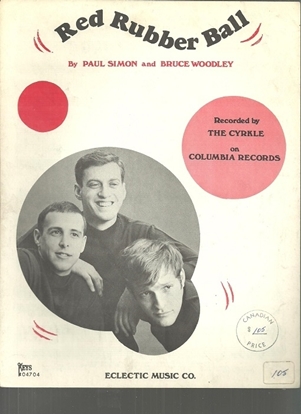 Picture of Red Rubber Ball, Paul Simon & Bruce Woodley, recorded by The Cyrkle