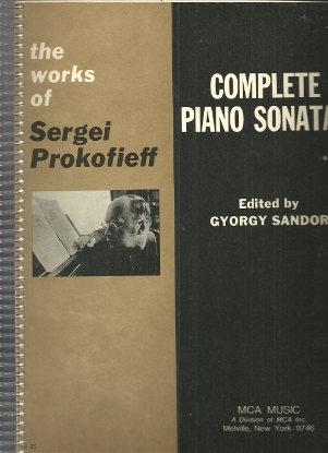 Picture of Complete Piano Sonatas, Sergei Prokofieff (Prokofiev), ed. Gyorgy Sandor