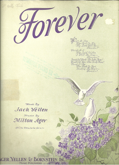 Picture of Forever, Milton Ager & Jack Yellen