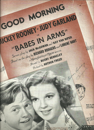 Picture of Good Morning, from movies "Babes in Arms" (1939)/ "Singin' in the Rain" (1952) & Viagra TV commercial (2011), Arthur Freed & Nacio Herb Brown