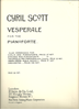 Picture of Vesperale, Cyril Scott, piano solo 