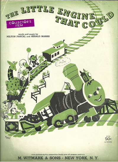 Picture of The Little Engine That Could, Milton Pascal & Gerald Marks, sung by Burl Ives