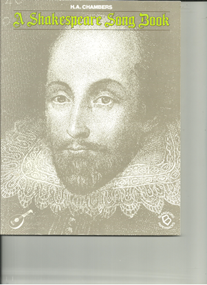 Picture of A Shakespeare Songbook, ed. H. A. Chambers