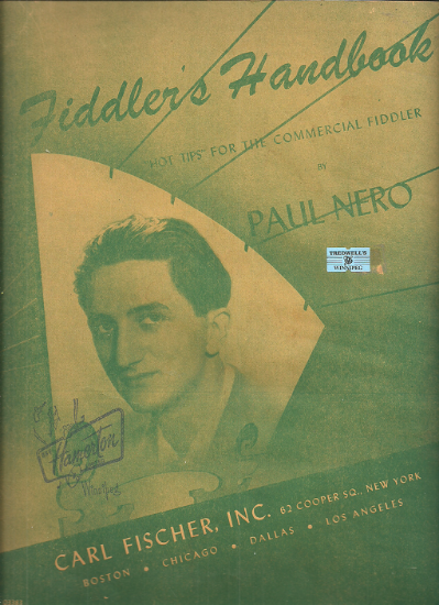 Picture of Fiddler's Handbook, Paul Nero