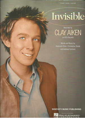 Picture of Invisible, Desmond Child/ Christopher Braide/ Andreas Carlsson, recorded by Clay Aiken