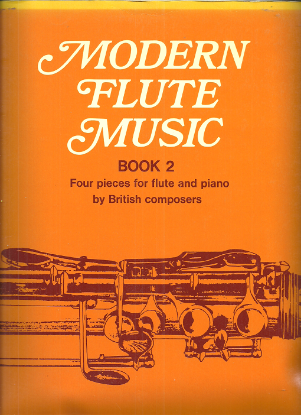 Picture of Modern Flute Music Book 2, William Mathias/ Phyllis Tate/ John Addison/ Arthur Veal, flute & piano