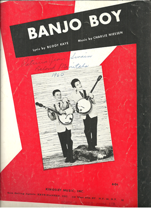 Picture of Banjo Boy, Buddy Kaye & Charlie Niessen, recorded by Jan & Kjeld