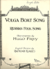 Picture of Volga Boat Song (Song of the Volga Boatmen), Russian folk song, arr. Hugo Frey