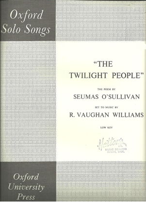 Picture of The Twilight People, R. Vaughan Williams, low voice solo