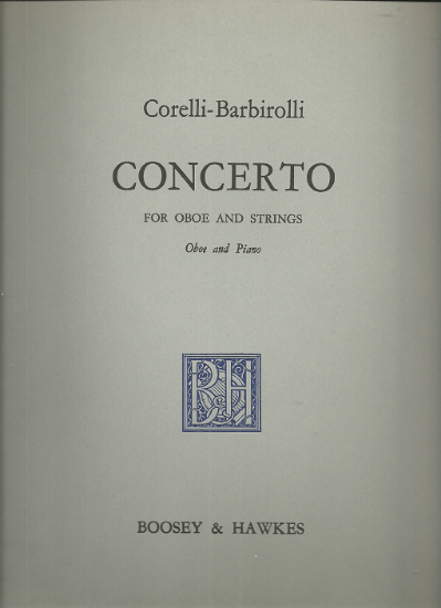 Picture of Corelli-Barbirolli, Concerto for Oboe 