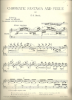 Picture of J. S. Bach, Chromatic Fantasia & Fugue, ed. Hans von Bulow & Orlando Morgan