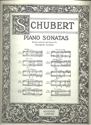 Picture of Franz Schubert, Piano Sonata Opus 143 in a minor