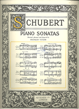 Picture of Franz Schubert, Piano Sonata Opus 147 in B Major