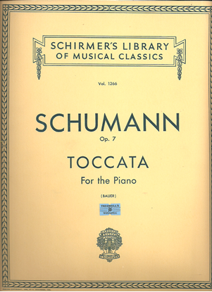 Picture of Toccata Opus 7, R. Schumann, piano solo