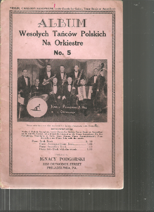 Picture of Polish Dance Album No.  5, arr. Ignacy Podgorski, violin 