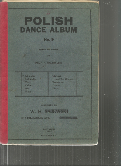 Picture of Polish Dance Album No. 9, arr. Prof. F. Przybylski