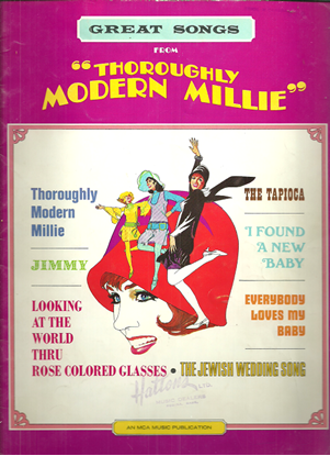 Picture of Thoroughly Modern Millie, movie soundtrack songbook