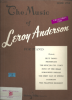 Picture of The Music of Leroy Anderson Book 1, piano solo