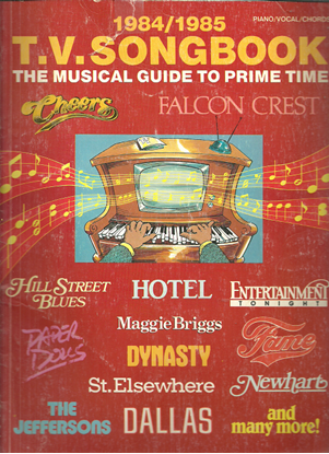 Picture of 1984/1985 T. V. (Television) Songbook