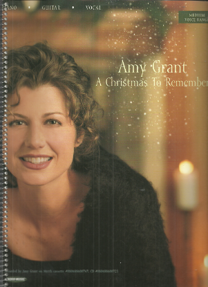 Picture of Amy Grant, A Christmas to Remember, medium voice