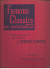 Picture of Famous Classics in Miniature, arr. Edward Stanton, piano solo