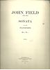 Picture of Piano Sonata Op. 1 No. 1 in Eb, John Field