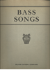 Picture of Bass Songs, ed. Martin Mason