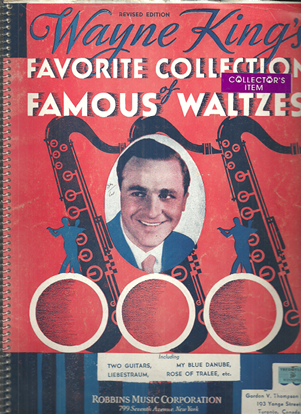 Picture of Wayne King's Favorite Collection of Famous Waltzes