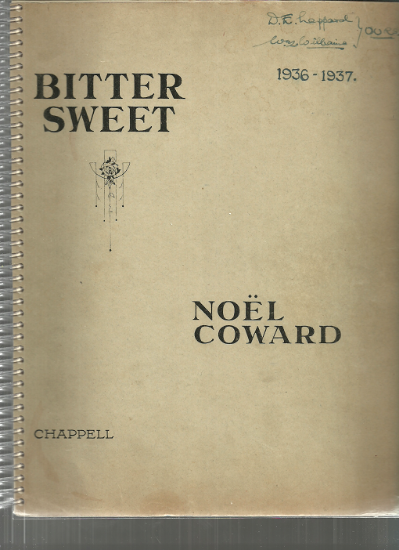 Picture of Bitter Sweet, Noel Coward
