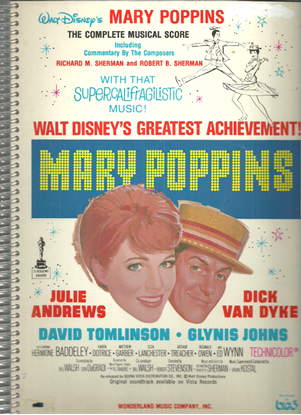 Picture of Walt Disney's Mary Poppins, Richard & Robert Sherman, complete vocal score