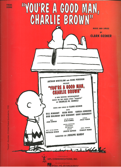 Picture of You're a Good Man Charlie Brown, Clark Gesner, complete vocal score